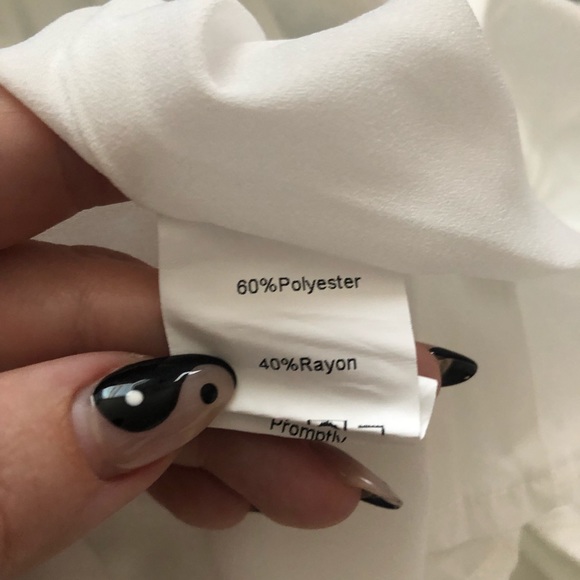 Princess Polly White Drawstring Mini Shorts 10 - Picture 4 of 6